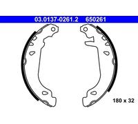BRAKE SHOE SET FOR CITROEN PEUGEOT XSARA N1 KFX KFW VJZ NFZ WJY 161A A9A DJY ATE