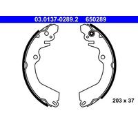 ATE 03.0137-0289.2 Brake Shoe Set for MITSUBISHI