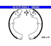 ATE 03.0137-0302.2 Brake Shoe Set