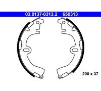 ATE 03.0137-0313.2 Brake Shoe Set