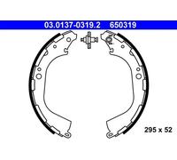 Brake shoes 03.0137-0319.2 ATE for NISSAN PICK UP TERRANO II NAVARA