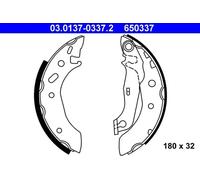 ATE 03.0137-0337.2 Brake Shoe Set