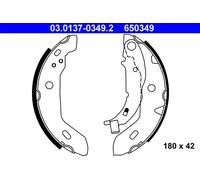 ATE 03.0137-0349.2 Brake Shoe Set