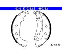 ATE 03.0137-0352.2 Brake Shoe Set