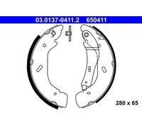 ATE 03.0137-0411.2 Brake Shoe Set