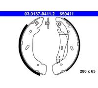 ATE 03.0137-0411.2 Brake Shoe Set
