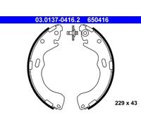 ATE 03.0137-0416.2 Brake Shoe Set
