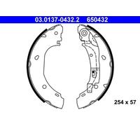 ATE 03.0137-0432.2 Brake Shoe Set