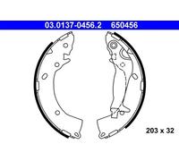 ATE 03.0137-0456.2 Brake Shoe Set