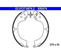 ATE 03.0137-0474.2 Brake Shoe Set