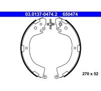 Brake shoes 03.0137-0474.2 ATE for MITSUBISHI L200 L400 Bus DELICA / SPACE GEAR