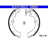 ATE 03.0137-0503.2 Brake Shoe Set