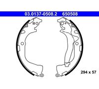 Brake shoes 03.0137-0508.2 ATE for VW AMAROK AMAROK Platform/Chassis