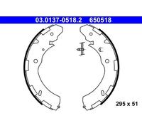 Brake shoes 03.0137-0518.2 ATE for MITSUBISHI FIAT