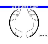 ATE 03.0137-0529.2 Brake Shoe Set