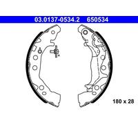 ATE 03.0137-0534.2 Brake Shoe Set
