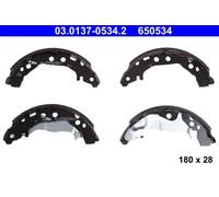 ATE 03.0137-0534.2 Brake Shoe Set