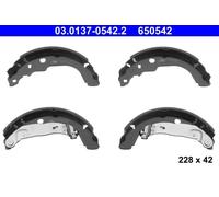ATE 03.0137-0542.2 Brake Shoe Set
