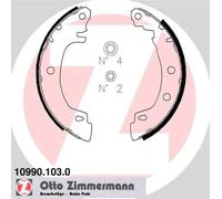 Brake shoes 10990.103.0 ZIMMERMANN for RENAULT JEEP
