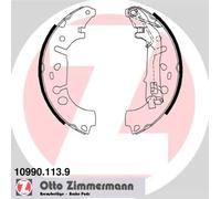Brake shoes 10990.113.9 ZIMMERMANN for OPEL FIAT PEUGEOT