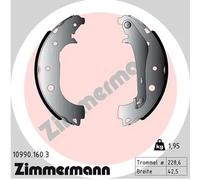ZIMMERMANN 10990.160.3 Brake Shoe Set