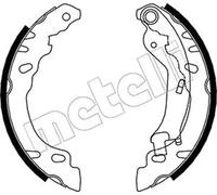 Brake shoes 53-0090 METELLI for FIAT FORD