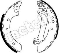 Brake shoes 53-0129 METELLI for FORD ESCORT Mk VII ESCORT Mk VII Saloon