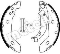 Brake shoes 53-0235 METELLI for MERCEDES-BENZ A-CLASS
