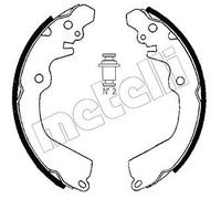 Brake shoes 53-0257 METELLI for MITSUBISHI LANCER Mk III Station Wagon CARISMA