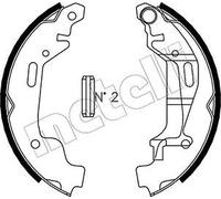 Brake shoes 53-0314 METELLI for OPEL AGILA