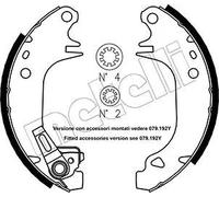 BRAKE SHOE SET 53-0320Y FOR PEUGEOT 205//I/Hatchback/Van/Mk/II/Convertible 1.4L