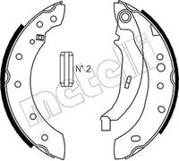 BRAKE SHOE SET 53-0332 FOR PEUGEOT 206+ 207/207+ KFW /KFV /KFU /KFX /KFT 1.4L