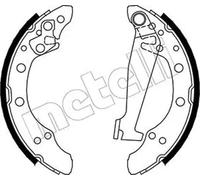 BRAKE SHOE SET 53-0468 FOR VW SANTANA GOLF/III/Mk JETTA QUANTUM CORSAR PASSAT