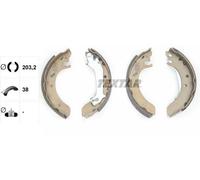 Brake shoes 91046600 TEXTAR for FORD MONDEO MONDEO Saloon MONDEO Mk II