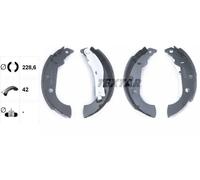 Brake shoes 91056600 TEXTAR for PEUGEOT CITROËN