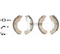 Brake shoes 91057300 TEXTAR for FORD MAZDA