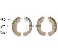 Brake shoes 91059900 TEXTAR for FIAT CADILLAC