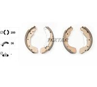 Brake shoes 91062500 TEXTAR for CHEVROLET DAEWOO VAUXHALL OPEL