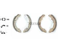Brake shoes 91064600 TEXTAR for FIAT FORD