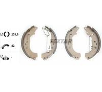TEXTAR 91067600 Brake Shoe Set