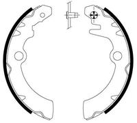 TEXTAR 91075200 Brake Shoe Set