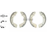 Brake shoes 91078600 TEXTAR for SUZUKI SWIFT III