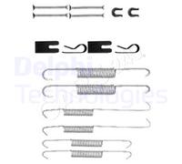 Brake Shoes Accessory Kit DELPHI Fits TOYOTA Hilux VII Pickup 2005-