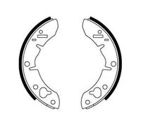 BRAKE SHOE SET GS6028 FOR AUSTIN-HEALEY SPRITE/MK.IV/Convertible DAF MG