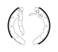 TRW GS8173 Brake Shoe Set