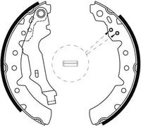 TRW GS8603 Brake Shoe Set