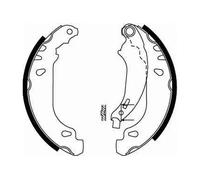 TRW GS8669 Brake Shoe Set