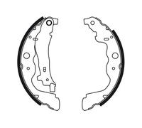 Brake shoes GS8780 TRW for DACIA RENAULT MERCEDES-BENZ LADA