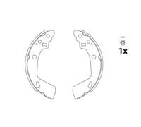TRW GS8818 Brake Shoe Set