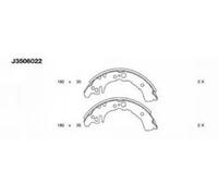 Brake shoes J3506022 NIPPARTS for DAIHATSU STORIA MOVE YRV COPEN